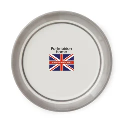 Portmeirion Potter's Stripe Bread Plate, Grey Sale