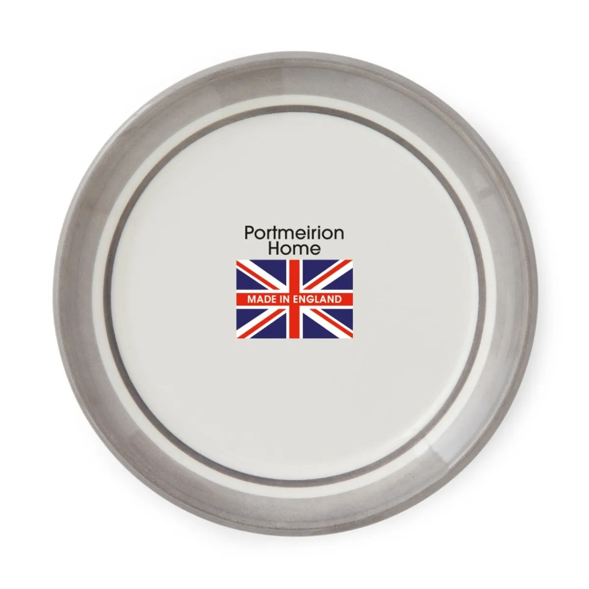 Portmeirion Potter's Stripe Bread Plate, Grey Sale