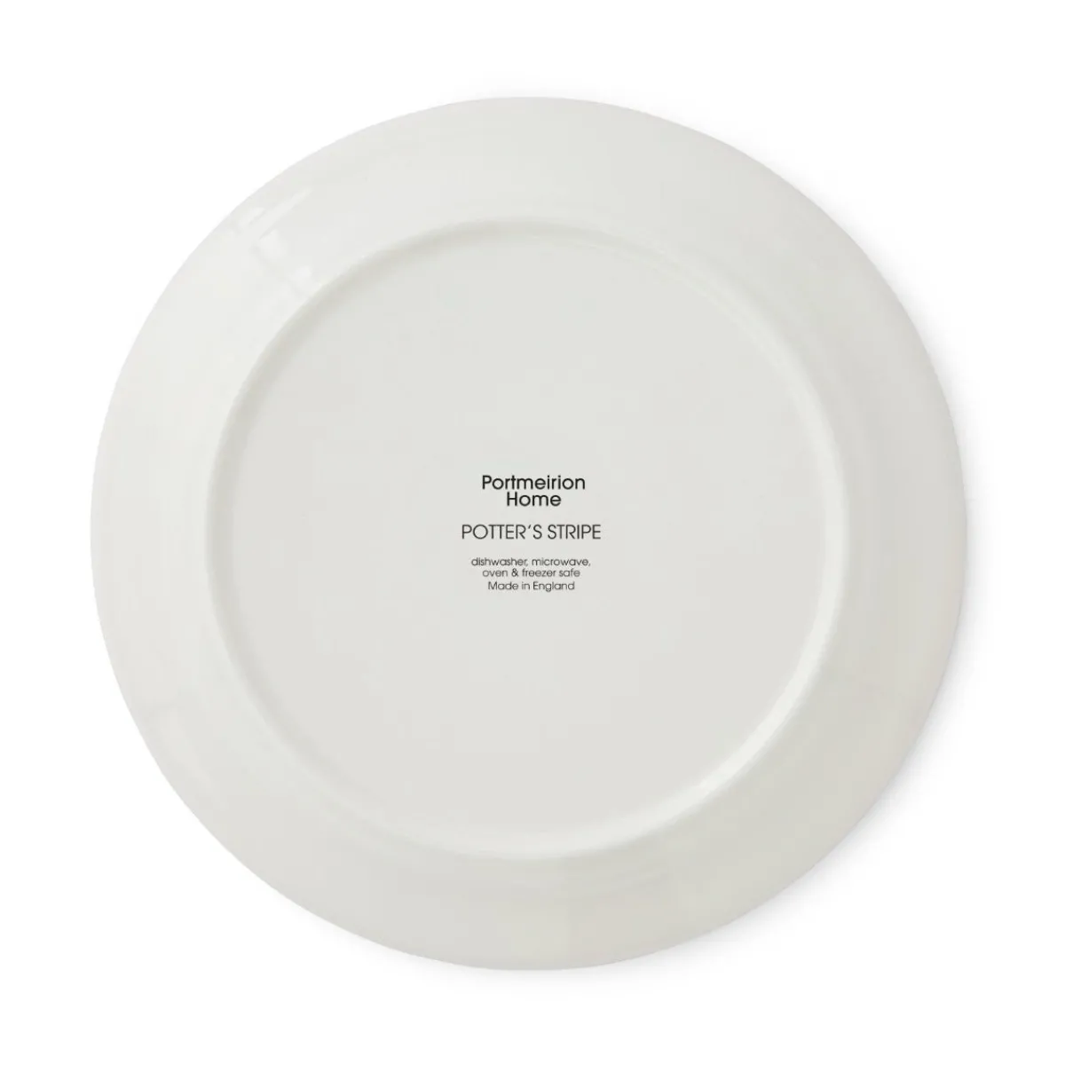 Portmeirion Potter's Stripe Bread Plate, Grey Sale