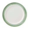 Portmeirion Potter's Stripe Dinner Plate, Green Clearance