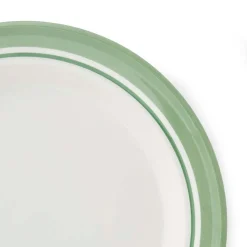 Portmeirion Potter's Stripe Dinner Plate, Green Clearance