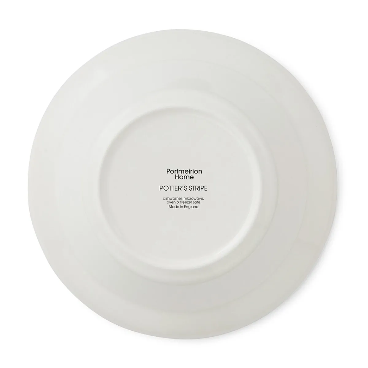 Portmeirion Potter's Stripe Oatmeal Bowl, Black Outlet
