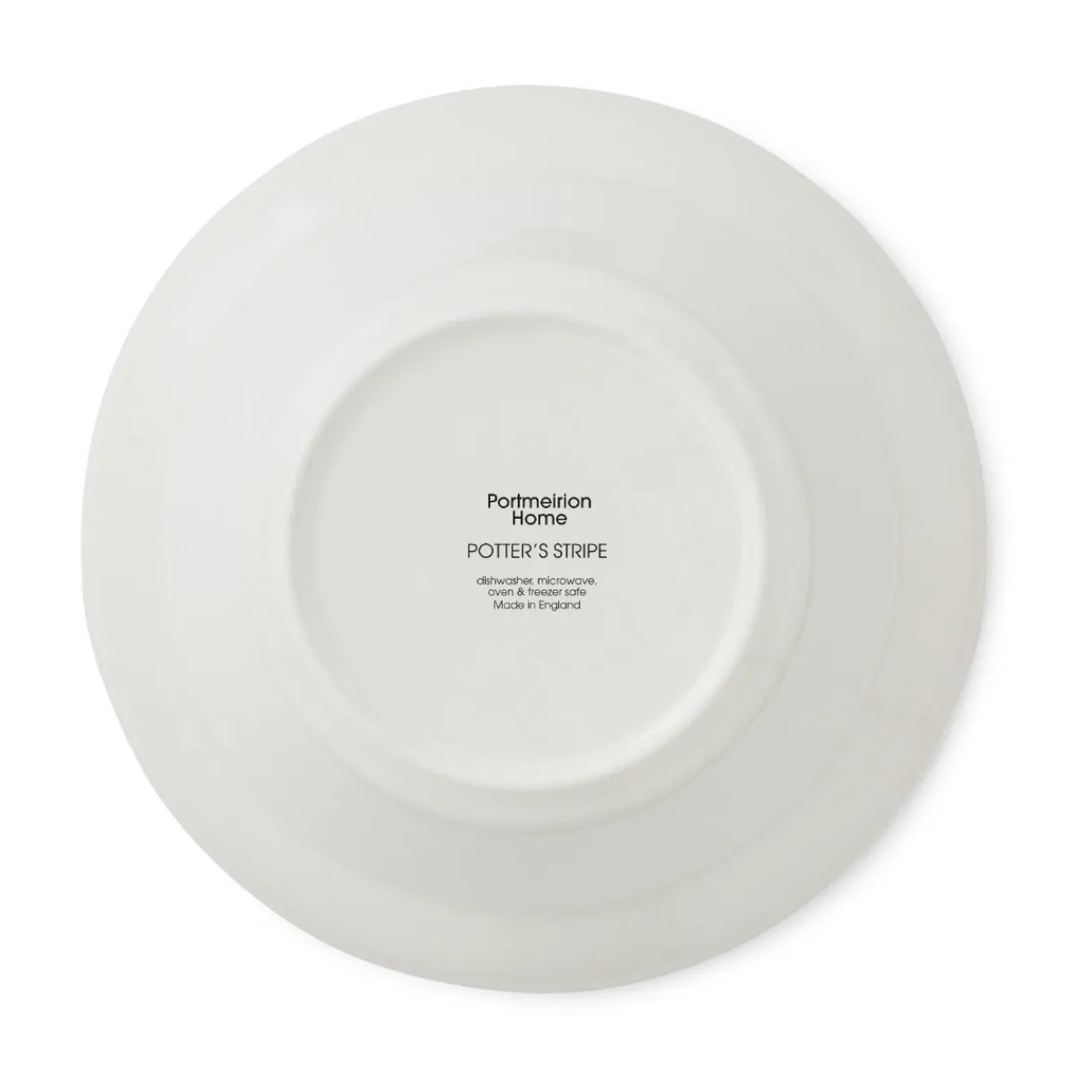 Portmeirion Potter's Stripe Oatmeal Bowl, Red Best