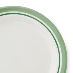 Portmeirion Potter's Stripe Set of 4 Bread Plates, Green Clearance