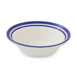 Portmeirion Potter's Stripe Set of 4 Oatmeal Bowls, Blue Sale