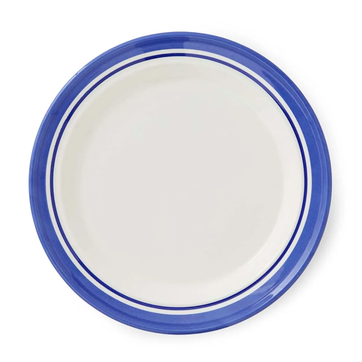 Portmeirion Potter's Stripe Set of 4 Side Plates, Blue Fashion