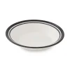 Portmeirion Potter's Stripe Soup Plate, Black Best