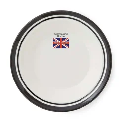 Portmeirion Potter's Stripe Soup Plate, Black Best