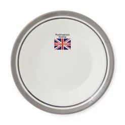 Portmeirion Potter's Stripe Soup Plate, Grey Hot