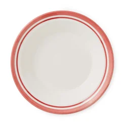 Portmeirion Potter's Stripe Soup Plate, Red Fashion