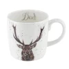 Portmeirion Royal Worcester Wrendale Designs Stag Large 14oz Mug Hot