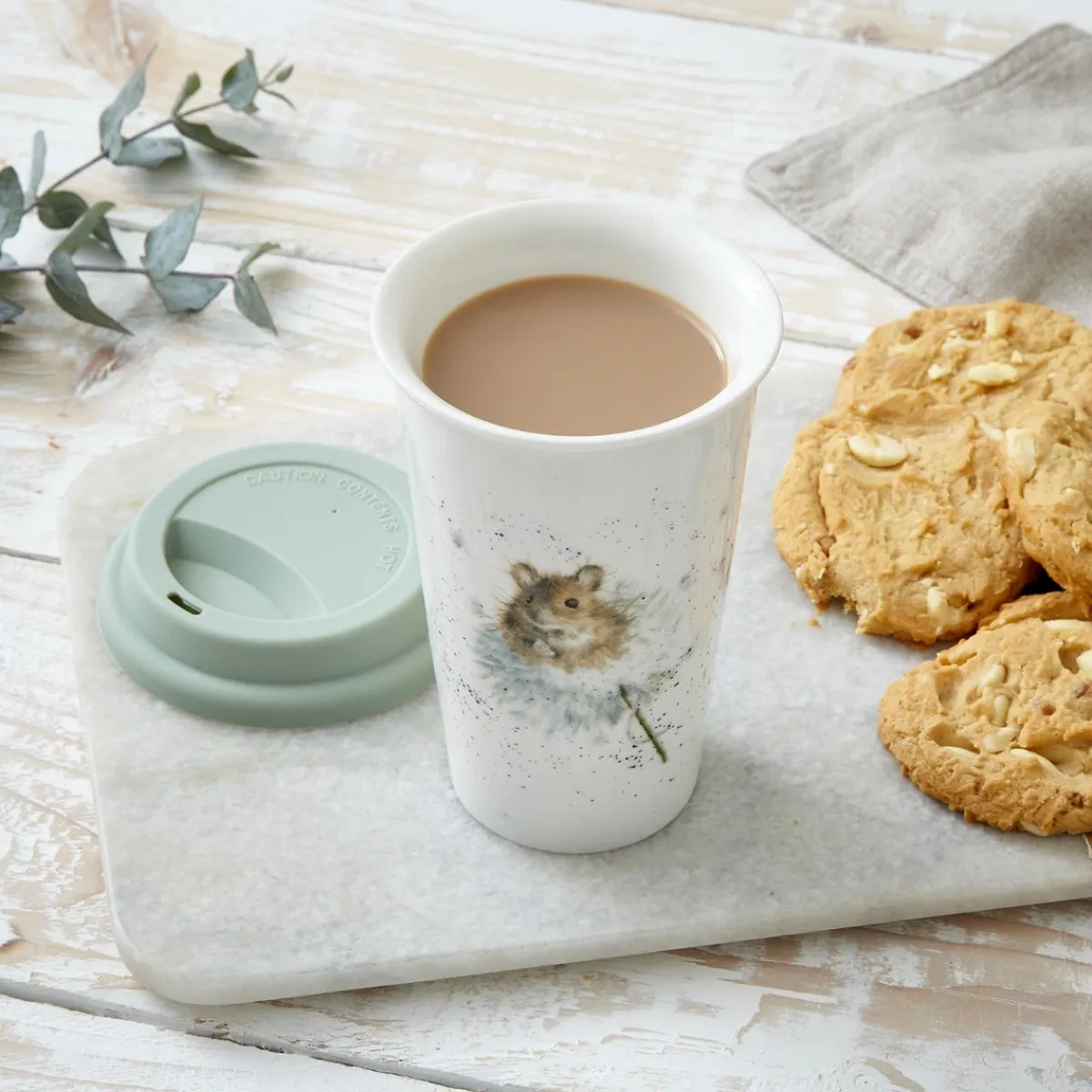 Royal Worcester Wrendale Designs Travel Mug - Mice Discount