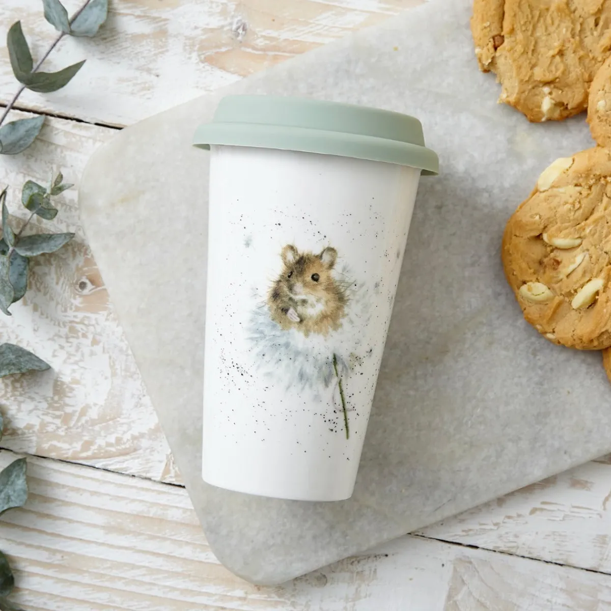 Royal Worcester Wrendale Designs Travel Mug - Mice Discount