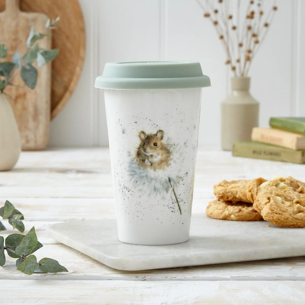 Royal Worcester Wrendale Designs Travel Mug - Mice Discount