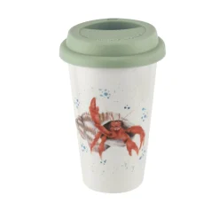 Portmeirion Royal Worcester Wrendale Designs Hermit Crab Travel Mug Discount
