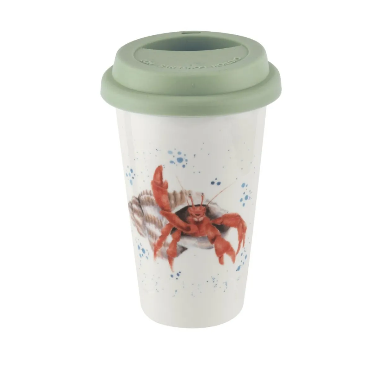 Portmeirion Royal Worcester Wrendale Designs Hermit Crab Travel Mug Discount