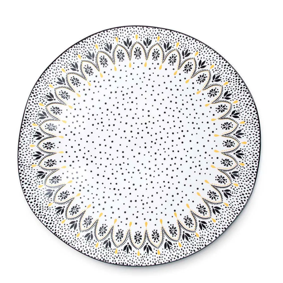 Portmeirion Sara Miller Artisanne Noir Large Serving Bowl Clearance