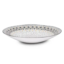 Portmeirion Sara Miller Artisanne Noir Large Serving Bowl Clearance