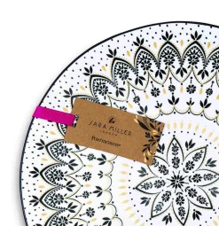 Portmeirion Sara Miller Artisanne Noir Medium Serving Bowl Clearance