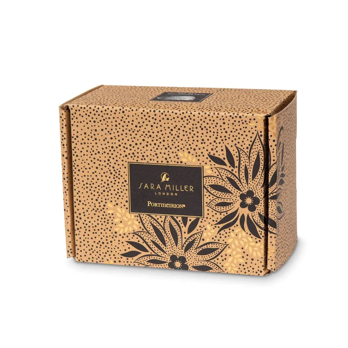Portmeirion Sara Miller Artisanne Noir Mug, Lotus Online