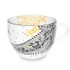 Portmeirion Sara Miller Artisanne Noir Mug, Paisley Outlet