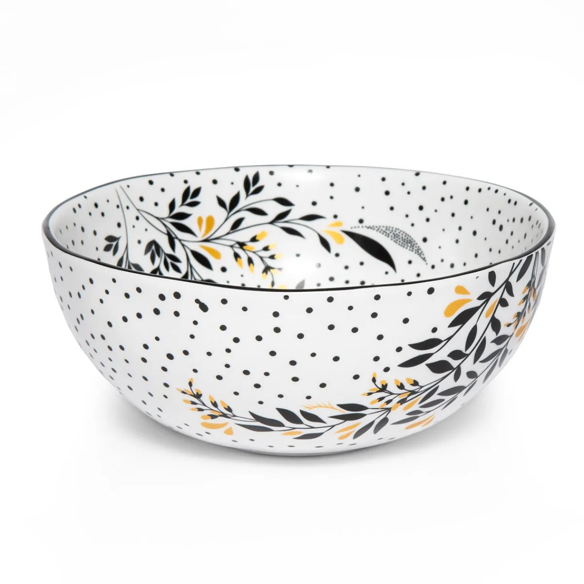 Portmeirion Sara Miller Artisanne Noir Set of 4 Cereal Bowls Discount