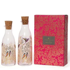 Portmeirion Sara Miller Chelsea Glass Oil & Vinegar Set Clearance