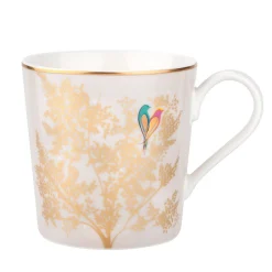 Portmeirion Sara Miller Chelsea Mug, Light Grey Hot