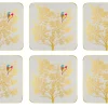 Pimpernel Sara Miller Chelsea Set of 6 Coasters, Grey Outlet