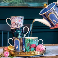 Portmeirion Sara Miller India Lattice Windows Teapot Sale