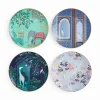Portmeirion Sara Miller India Set of 4 Cake Plates Online