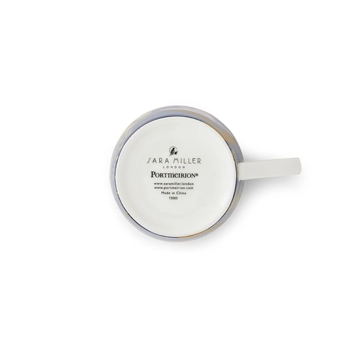 Portmeirion Sara Miller Orchard Mug, Navy Online