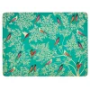 Pimpernel Sara Miller Set of 4 Bird Placemats, Green New