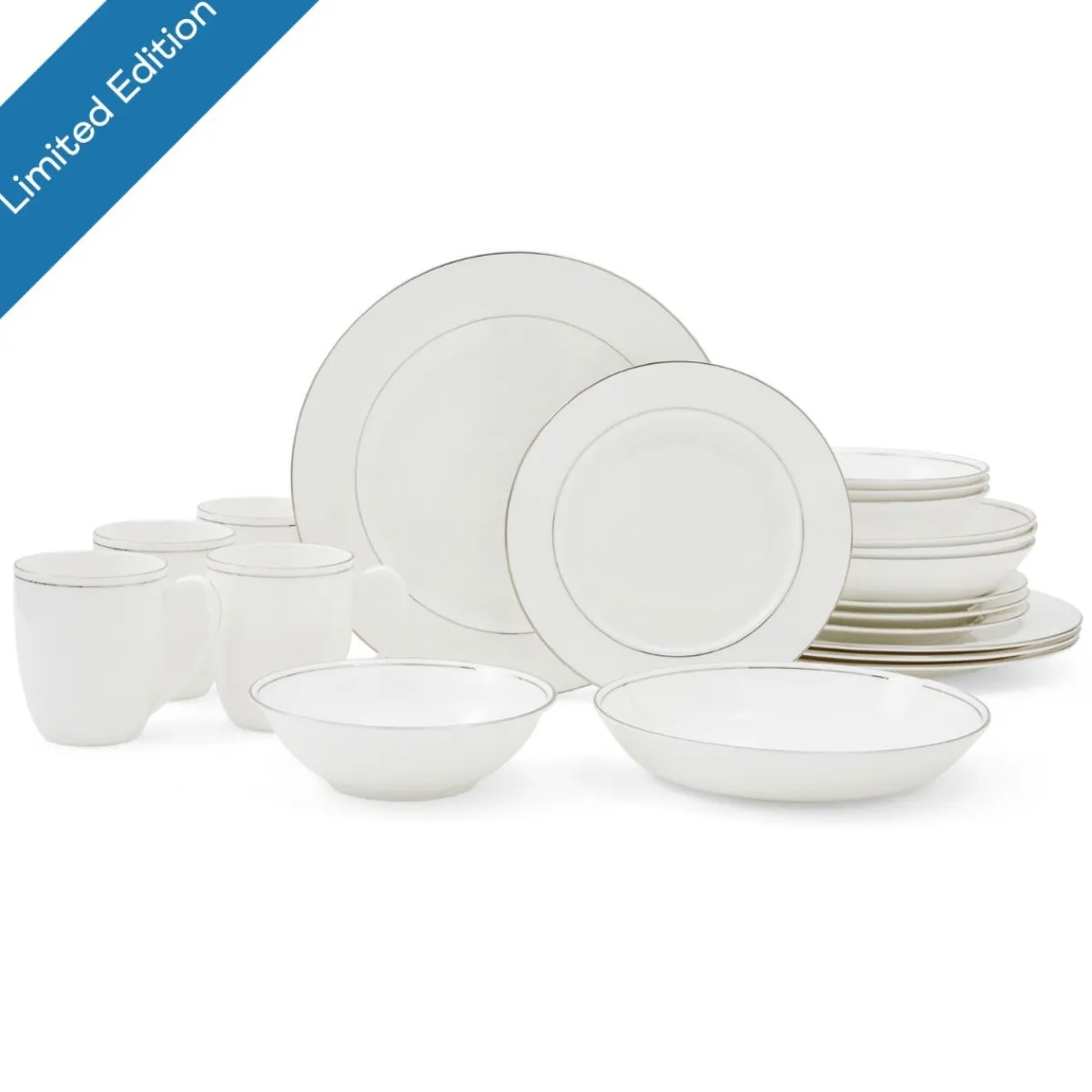 Royal Worcester Serendipity Platinum Duo 20 Piece Set Best
