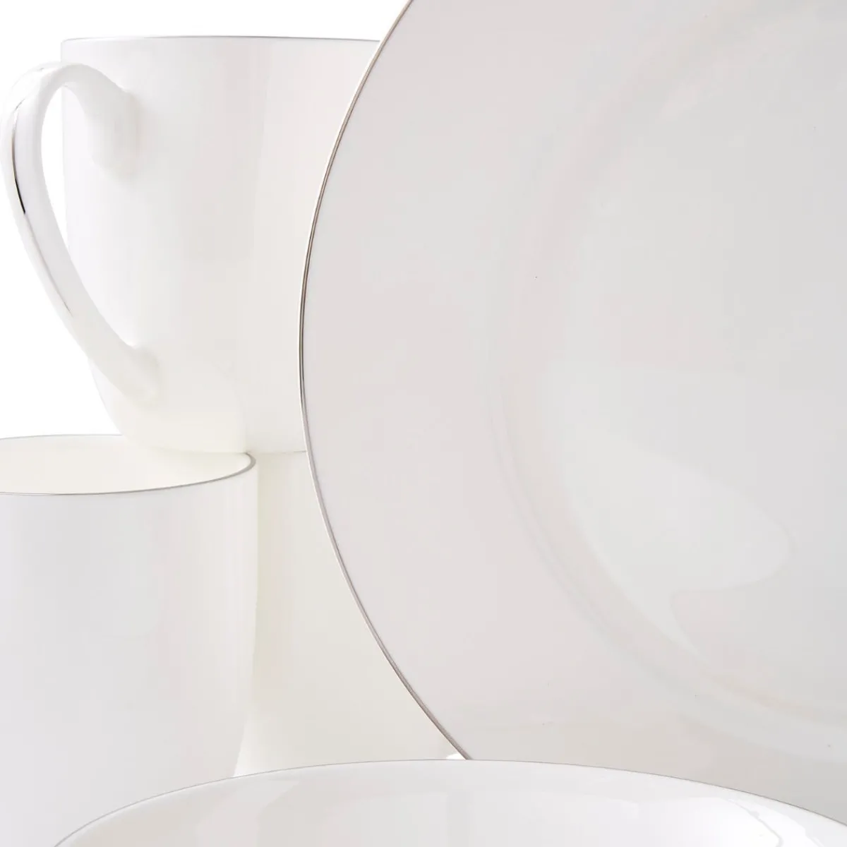 Royal Worcester Serendipity Platinum 16 Piece Dinner Set Online