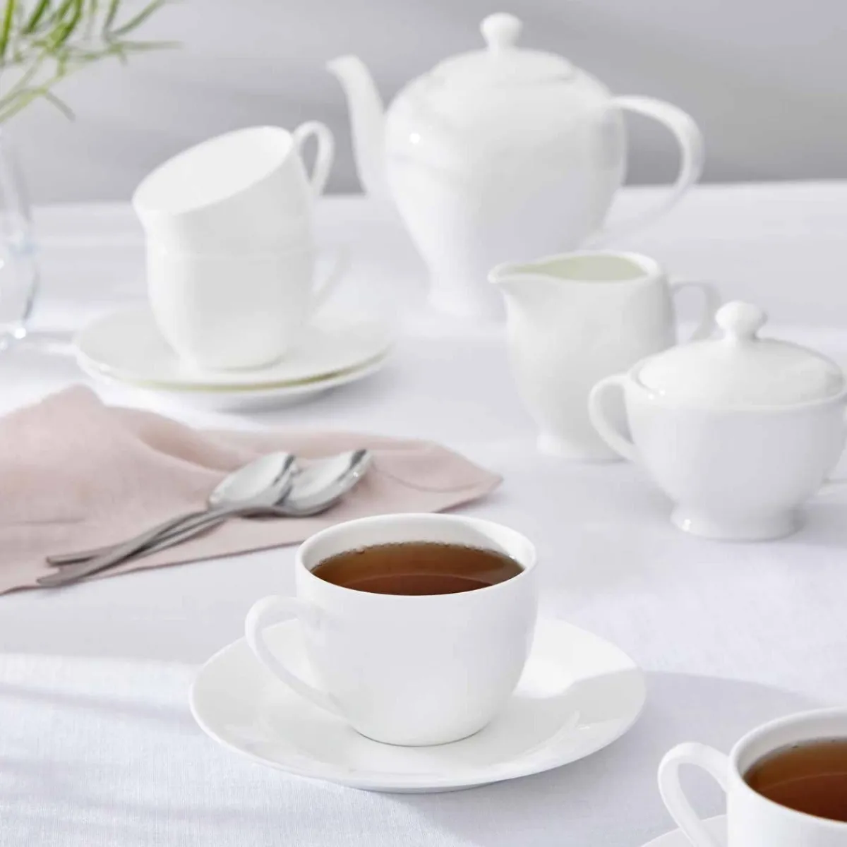 Royal Worcester Serendipity Set of 4 Teacups & Saucers Sale