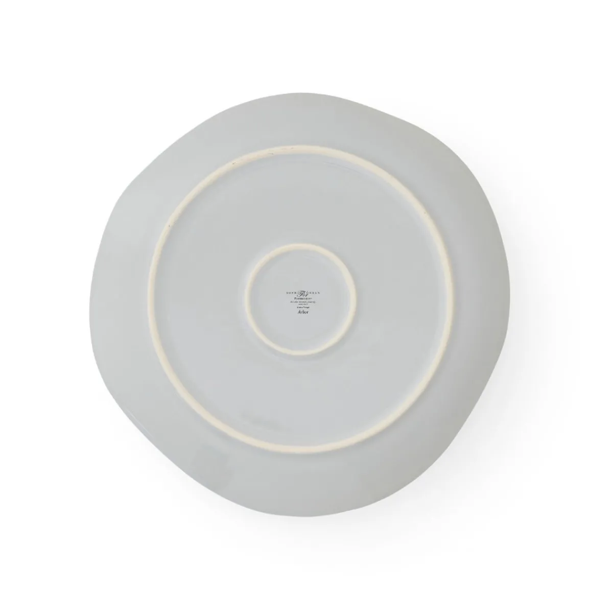 Portmeirion Sophie Conran Arbor 4 Dinner Plates, Grey Clearance