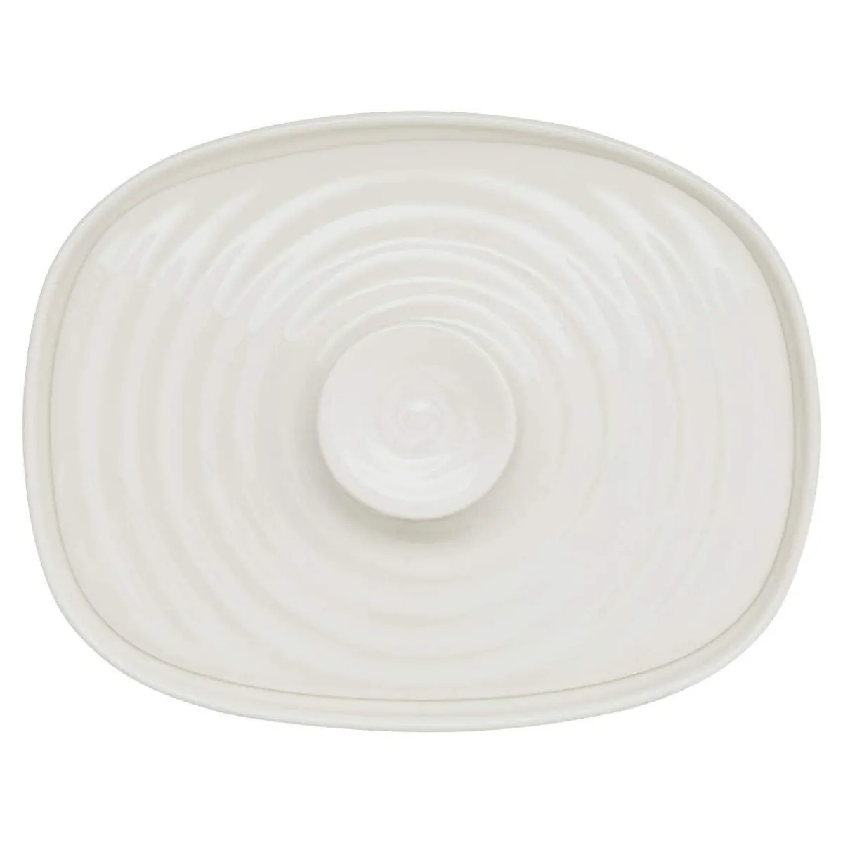 Portmeirion Sophie Conran Covered Butter Dish, White Sale