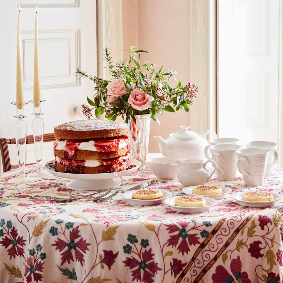 Portmeirion Sophie Conran Cream Jug, White Clearance