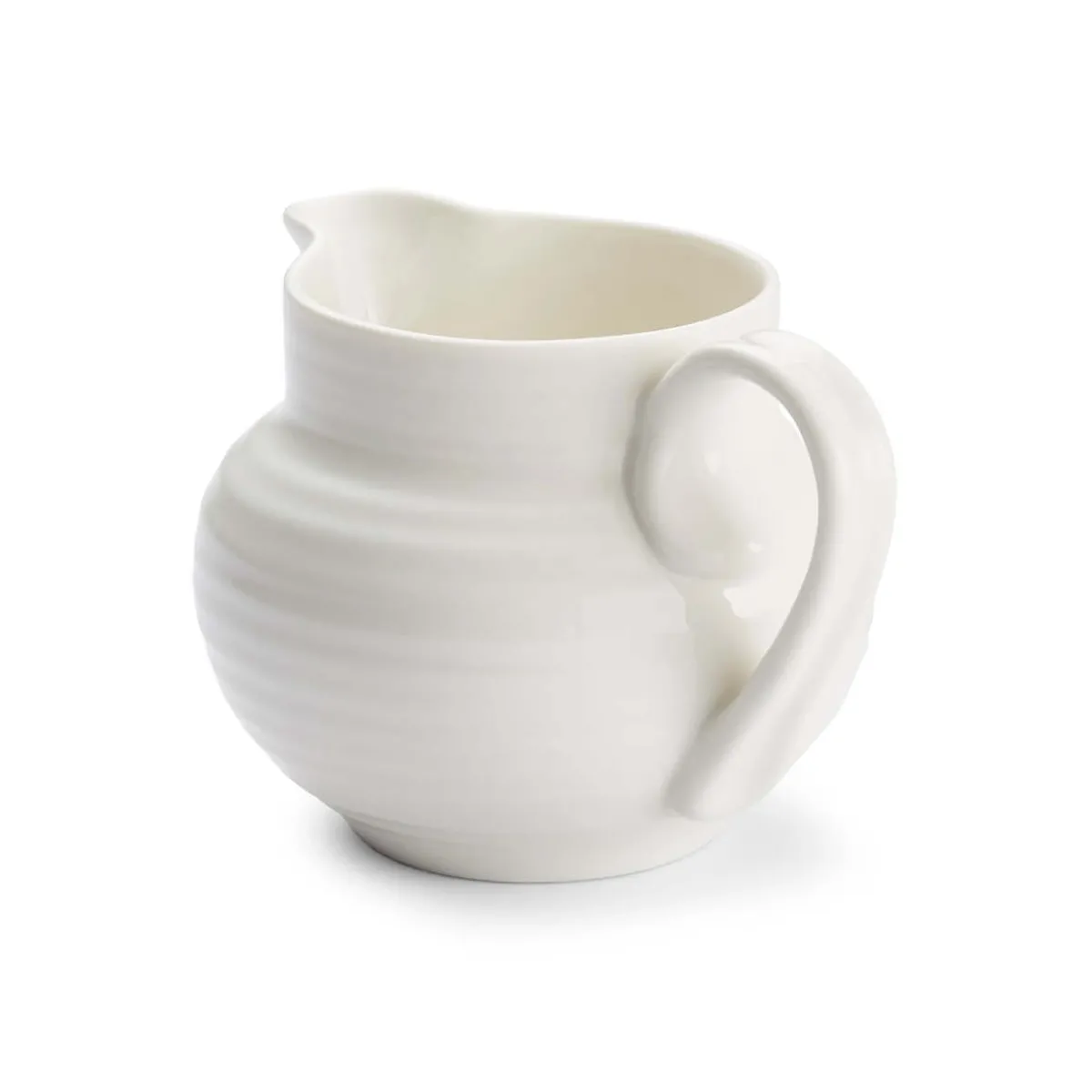 Portmeirion Sophie Conran Cream Jug, White Clearance