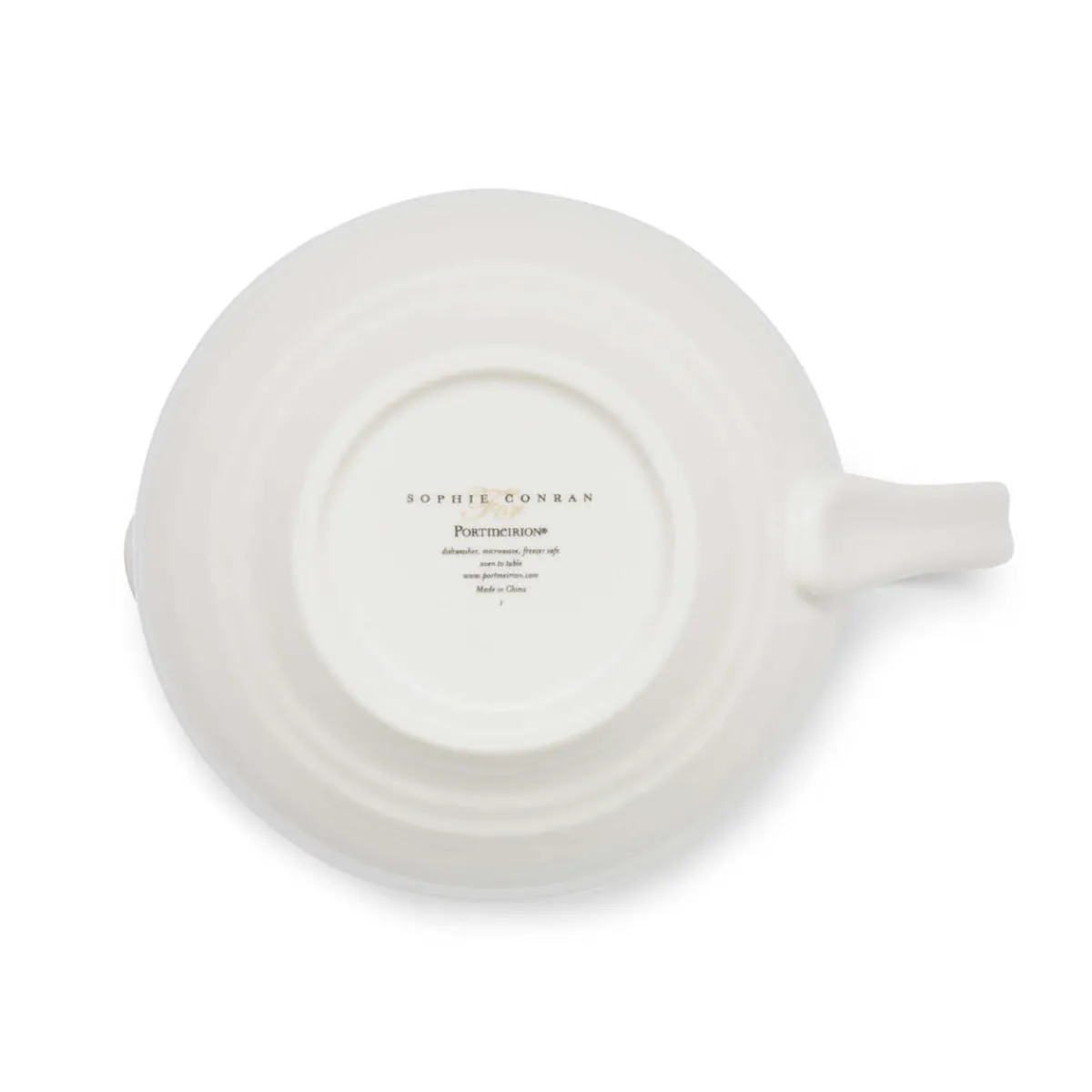 Portmeirion Sophie Conran Cream Jug, White Clearance