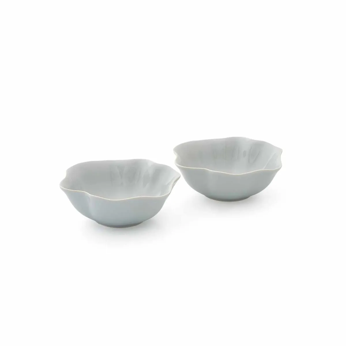 Portmeirion Sophie Conran Floret 2 Small Bowls, Grey Online
