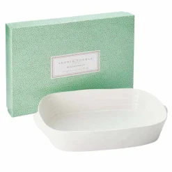 Portmeirion Sophie Conran Handled Roasting Dish, White Clearance