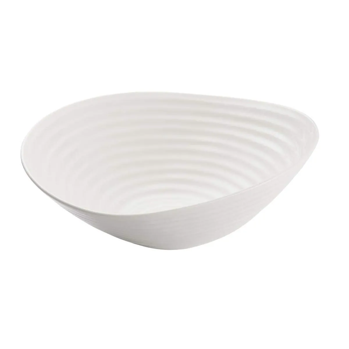 Portmeirion Sophie Conran Large Salad Bowl, White Discount