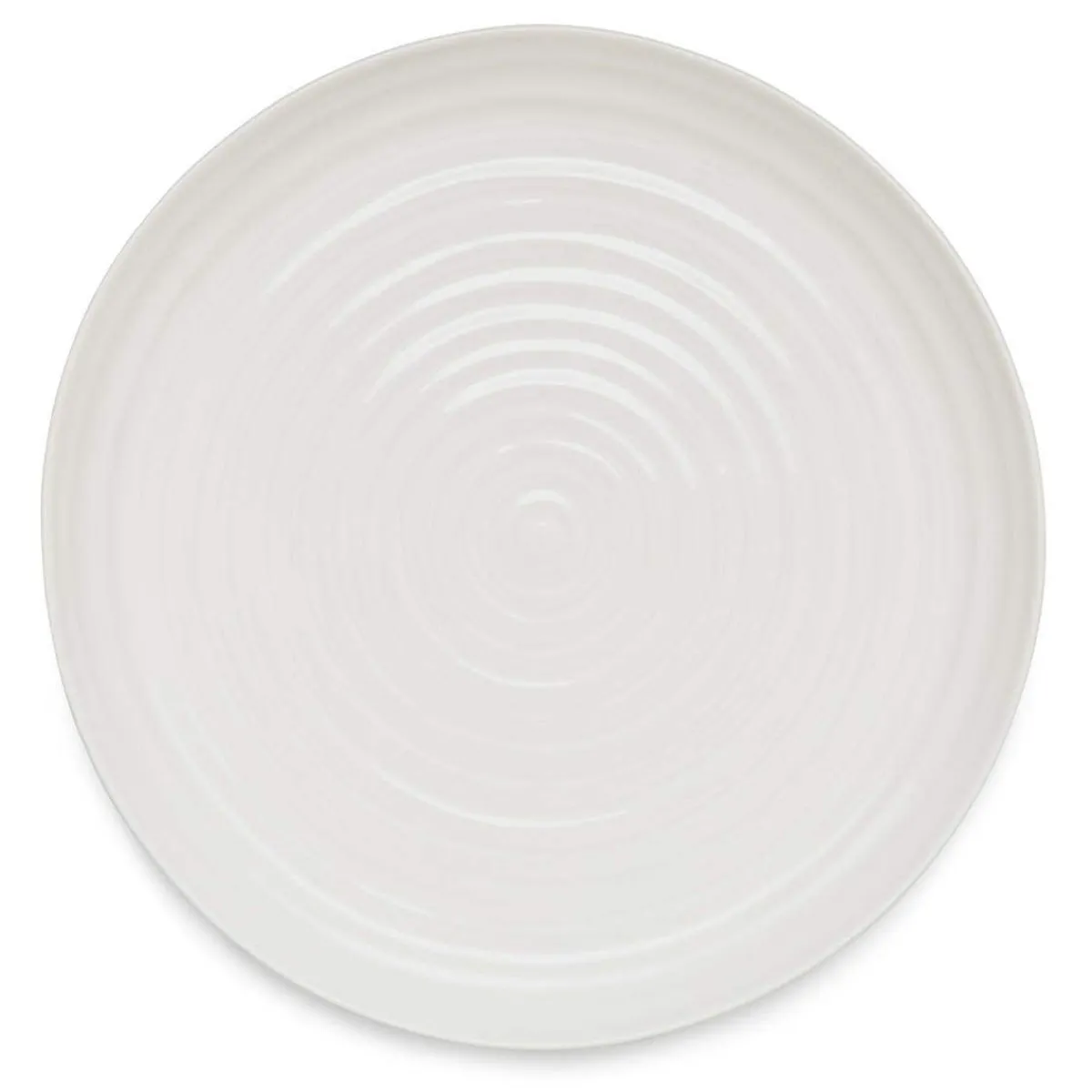 Portmeirion Sophie Conran Round Platter, White Outlet