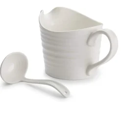 Portmeirion Sophie Conran Sauce Jug & Mini Ladle Best