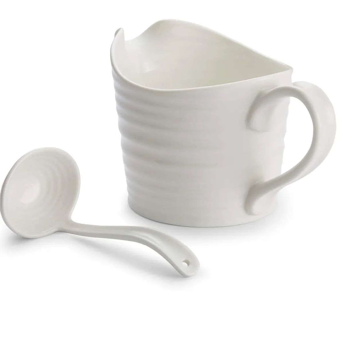 Portmeirion Sophie Conran Sauce Jug & Mini Ladle Best