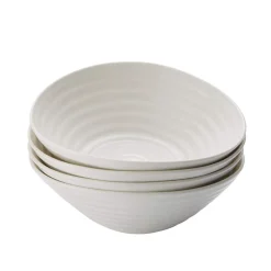 Portmeirion Sophie Conran Set of 4 Cereal Bowls, White Best