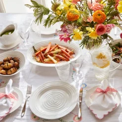 Portmeirion Sophie Conran Set of 4 Dinner Plates, White Discount