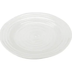 Portmeirion Sophie Conran Set of 4 Dinner Plates, White Discount